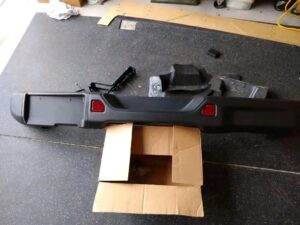 Rubicon gladiator JL, JT Rear Steel Bumper