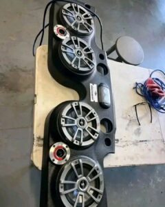 Jeep Wrangler JK American Soundbar 8" x4.