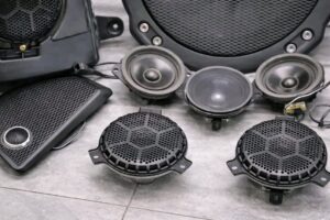 Alpine PSS-24WRA 300-Watt complete sound system upgrade package for the 2018+ Jeep Wrangler and 2020+ Jeep Gladiator.