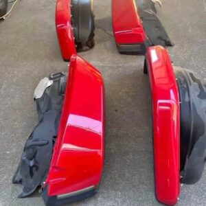 Jeep Wrangler JL Red Fenders (2018 & Newer) with LED Lights