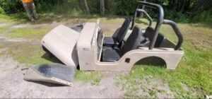 Jeep CJ5 fiberglass body tub