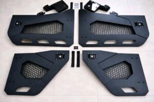 Brand new in the box DV8 HALF DOORS for Jeep Wrangler JL/JTGladiator/Rubicon/Sahara, front set and rear set