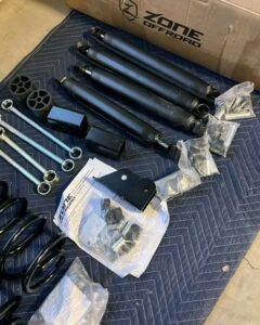 2018-2026 Jeep Wrangler JLU Brand New Zone 3” Lift Kit For 4-Door.